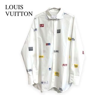 ルイヴィトン(LOUIS VUITTON)のLOUIS VUITTON DNA 長袖シャツ　Mサイズ　クリーニング済み(シャツ)