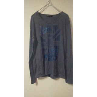 ミッシェルクラン(MICHEL KLEIN)のMICHEL KLEN ロングTシャツ サイズ48(Tシャツ/カットソー(七分/長袖))