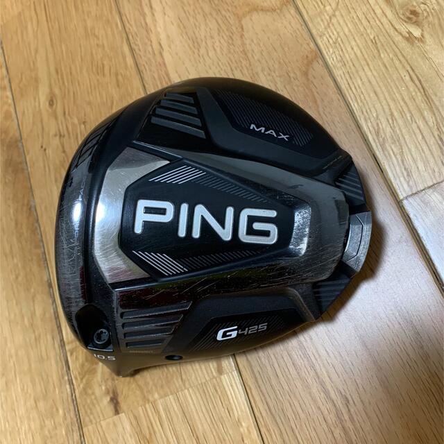 PING  G425 MAX ドライバー  ヘッドのみ　レフティ　左