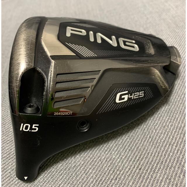 PING  G425 MAX ドライバー  ヘッドのみ　レフティ　左