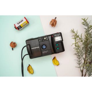 オリンパス(OLYMPUS)の【フィルムカメラ】Olympus AM-100 オリンパス ポケットサイズ(フィルムカメラ)