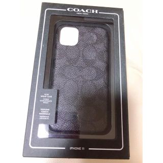 コーチ(COACH)のCOACH CIPH-017-SCBLK コーチiPhone11ケース(iPhoneケース)