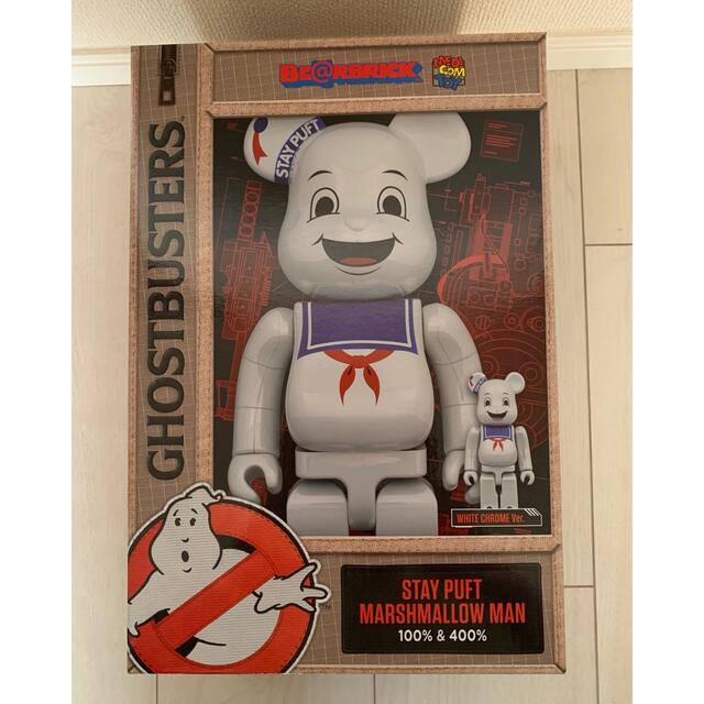 MEDICOM TOY(メディコムトイ)のBE@RBRICK MARSHMALLOW MAN 100％ ＆ 400％ エンタメ/ホビーのフィギュア(その他)の商品写真