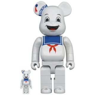 メディコムトイ(MEDICOM TOY)のBE@RBRICK MARSHMALLOW MAN 100％ ＆ 400％(その他)