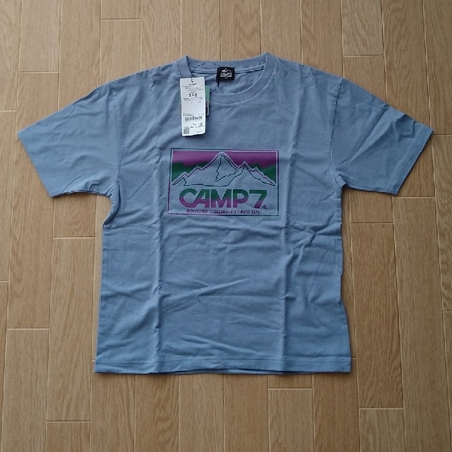 Right-on(ライトオン)の新品未使用タグ付き!CAMP7Tシャツ　サイズ140 キッズ/ベビー/マタニティのキッズ服男の子用(90cm~)(Tシャツ/カットソー)の商品写真