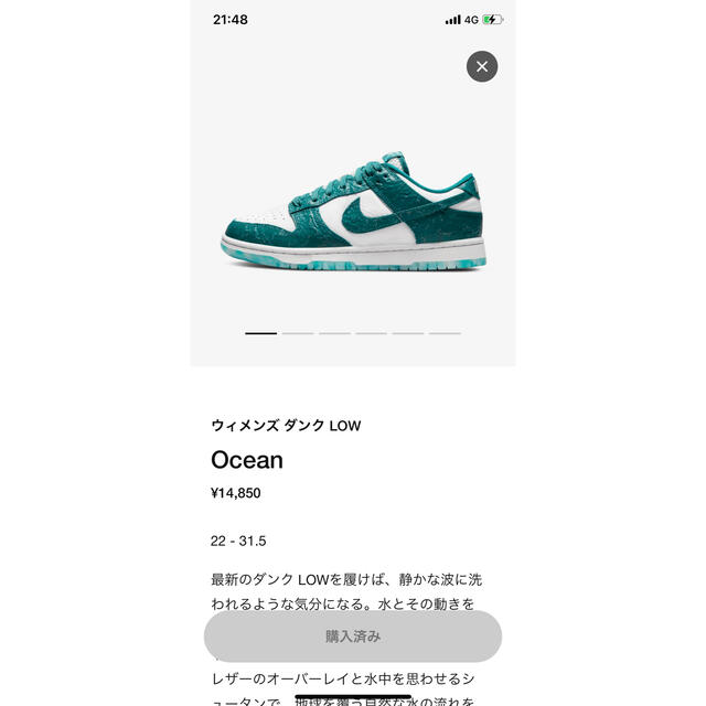 Nike WMNS Dunk Low "Ocean"