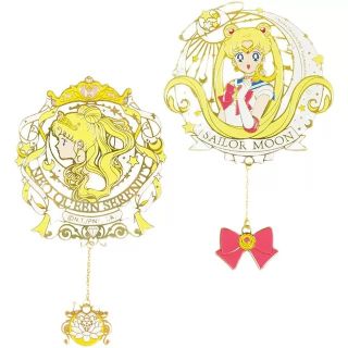 美少女戦士セーラームーン🌙セーラームーン×セレニティ 金属 しおり