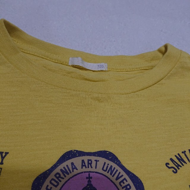 GU(ジーユー)のGU 120cm Tシャツ ３枚組 キッズ/ベビー/マタニティのキッズ服男の子用(90cm~)(Tシャツ/カットソー)の商品写真