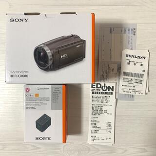 SONY - 【新品】SONY HDR-CX680＋NP-FV70A