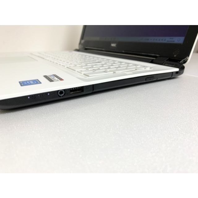 NEC(エヌイーシー)の【大人気】美しいクリアホワイト！NEC Lavie 大容量1TB搭載！！ スマホ/家電/カメラのPC/タブレット(ノートPC)の商品写真