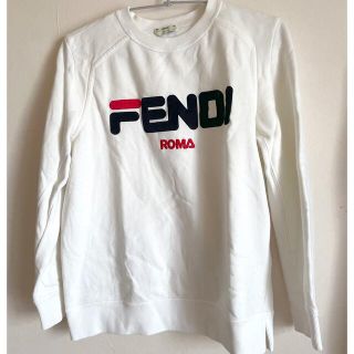 フェンディ(FENDI)のFENDI  FILA コラボトレーナー(スウェット)