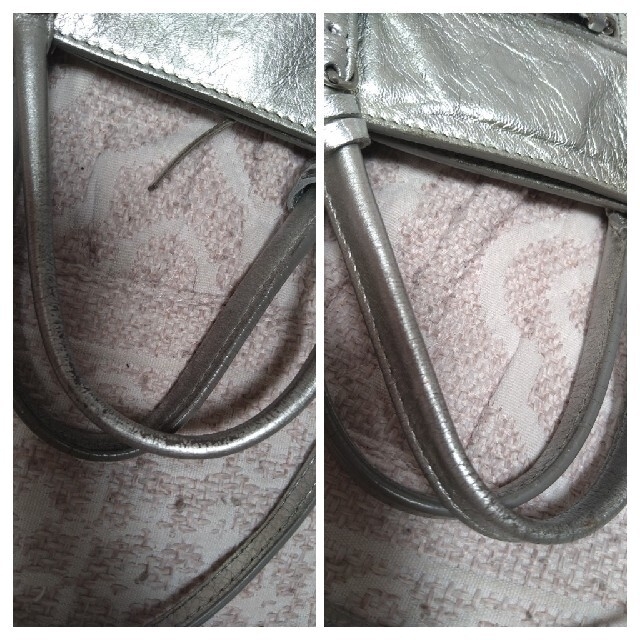 Balenciaga(バレンシアガ)のバレンシアガ☆A6☆ペーパー☆シルバー レディースのバッグ(ハンドバッグ)の商品写真
