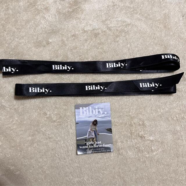 bibiy リボン　ステッカー　セット レディースのレディース その他(その他)の商品写真