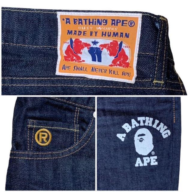 ブランド A APE - A BATHING APE アベイシングエイプ スター刺繍