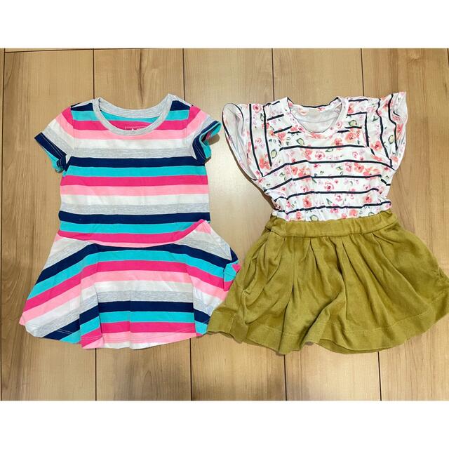 babyGAP(ベビーギャップ)のベビーギャップ　アプレレクール　ワンピース　2枚セット キッズ/ベビー/マタニティのベビー服(~85cm)(ワンピース)の商品写真