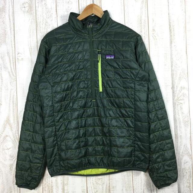 MENs M  パタゴニア ナノパフ プルオーバー Nano Puff Pull Over プリマロフト ゴールド インサレーション ジャケット PATAGONIA 84021 ECTB Electric Blue ブルー系