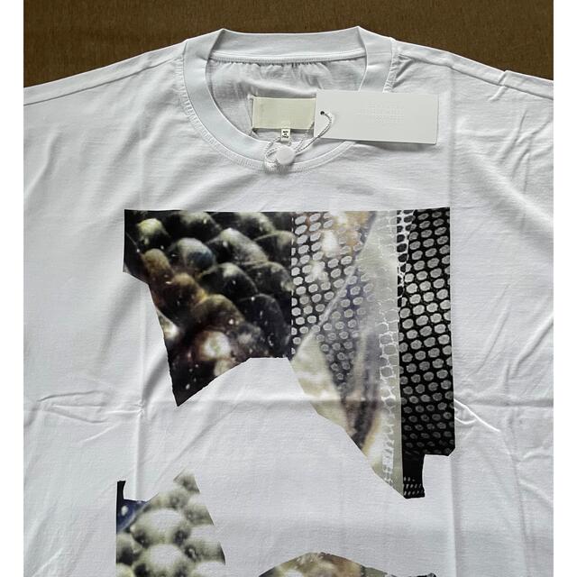 Maison Martin Margiela(マルタンマルジェラ)の白M新品 メゾン マルジェラ オーバーサイズ プリント Tシャツ 白タグ 半袖 メンズのトップス(Tシャツ/カットソー(半袖/袖なし))の商品写真