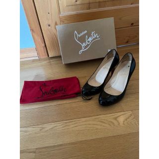 クリスチャンルブタン(Christian Louboutin)のクリスチャン　ルブタン　パンプス　35 ブラック(ハイヒール/パンプス)