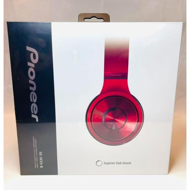 メッキ Pioneer - パイオニア 高音質ヘッドホン SE-MX9-R 音重視 DJ