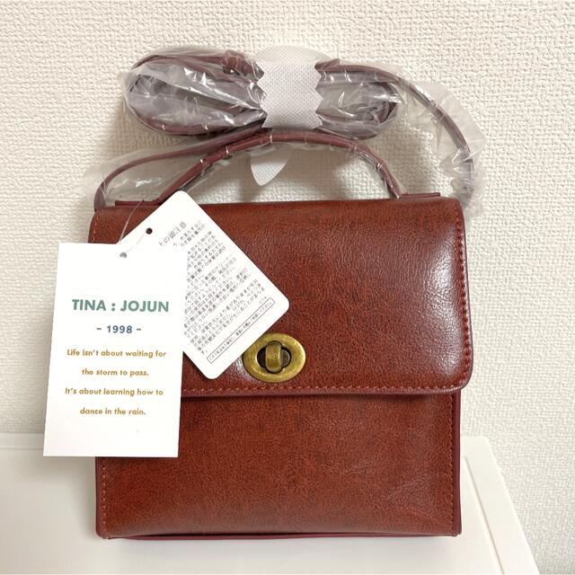 TINA：JOJUN ヴィンテージライク ミニショルダーバッグ レディースのバッグ(ショルダーバッグ)の商品写真