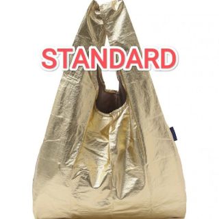 バグゥ(BAGGU)のBAGGUバグー STANDARD スタンダード　ゴールド(エコバッグ)