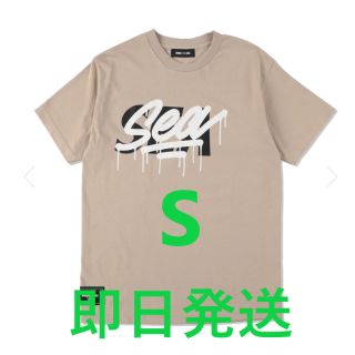 ウィンダンシー(WIND AND SEA)のIT'S A LIVING X WDS (SEA) T-SHIRT S(Tシャツ/カットソー(半袖/袖なし))