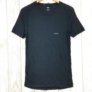 モンベル(mont bell)のMENs M  モンベル スーパーメリノウール L.W. Tシャツ MONTBE(登山用品)