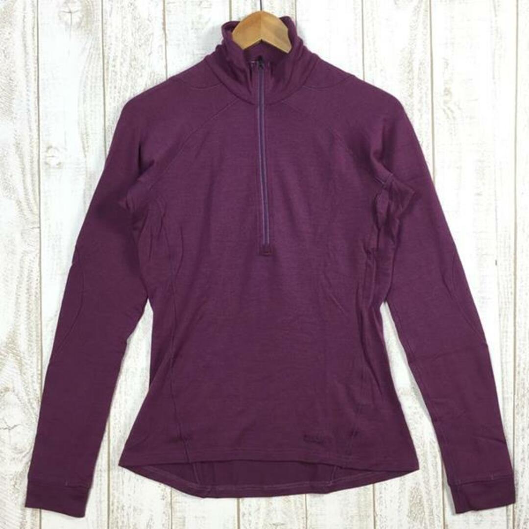 patagonia(パタゴニア)のWOMENs M  パタゴニア メリノ 3 ミッドウェイト ジップネック Mer レディースのファッション小物(その他)の商品写真