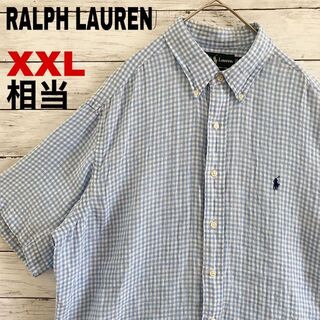 ラルフローレン(Ralph Lauren)のp11 US古着 ラルフローレン BD半袖シャツ CLASSIC FIT 刺繍(シャツ)