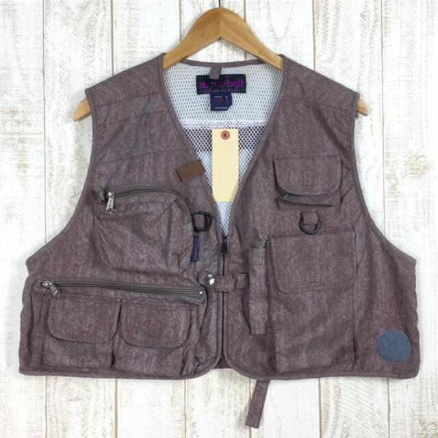 MENs L モンベル 1990s フィッシング ベスト オールド ビンテージ ... 90年代 USA製 STEARNS フライフィッシングベスト ライフベスト メンズL