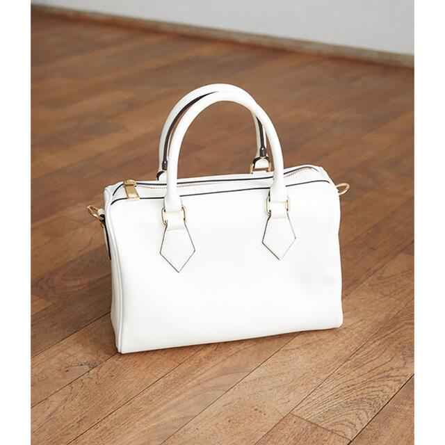 アイボリーRANDEBOO Boston bag (Ivory)