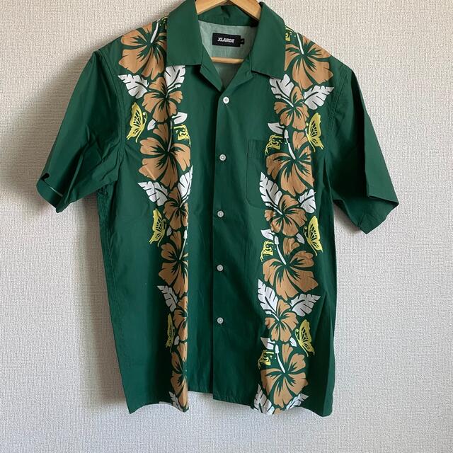 エクストララージ S/S ALOHA SHIRT アロハシャツ 柄シャツ M