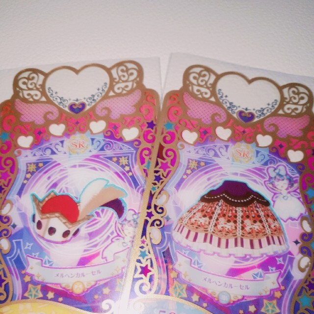 T-ARTS(タカラトミーアーツ)のワッチャプリマジ　メルヘンカルーセル２枚 エンタメ/ホビーのアニメグッズ(カード)の商品写真
