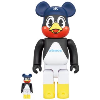 ベアブリック(BE@RBRICK)の【新品未開封】ベアブリック アトモス 東京ヤクルトスワローズ 100%&400%(スポーツ)