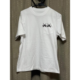 sacai - 【美品】sacai × kaws Tシャツ サイズ 2