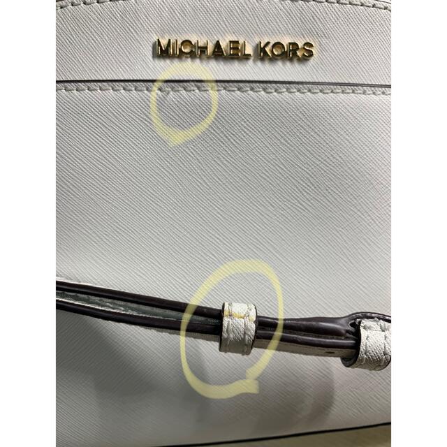 Michael Kors(マイケルコース)の値下げ　白　マイケルコース　バッグ　MICHAEL KORS レディースのバッグ(ショルダーバッグ)の商品写真
