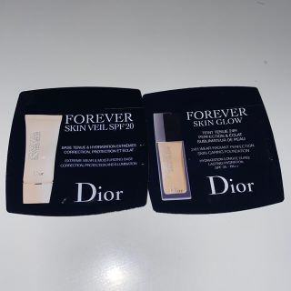 ディオール(Dior)のディオール　ファンデーション　下地サンプル(サンプル/トライアルキット)