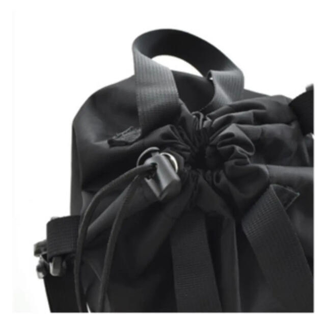 Drifter(ドリフター)の【匿名発送】新品 ドリフター ドロスト ショルダー 巾着 2way バッグ  黒 レディースのバッグ(ショルダーバッグ)の商品写真