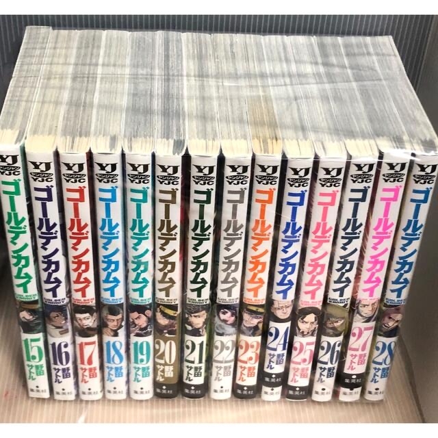 UGK34r】野田サトル ゴールデンカムイ コミック 1-31巻完結全巻 UGK34r】野田サトル ゴールデンカムイ コミック 1-31巻完結全巻