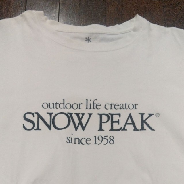 snow peak Tシャツ　L