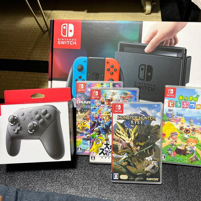 Switch 本体　Proコン　ソフト　セット