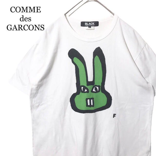 BLACK COMME des GARCONS - 【美品】ブラックコムデギャルソン 半袖T