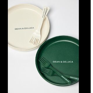 ディーンアンドデルーカ(DEAN & DELUCA)のディーン&デルーカ　プレート&フォークセット(食器)