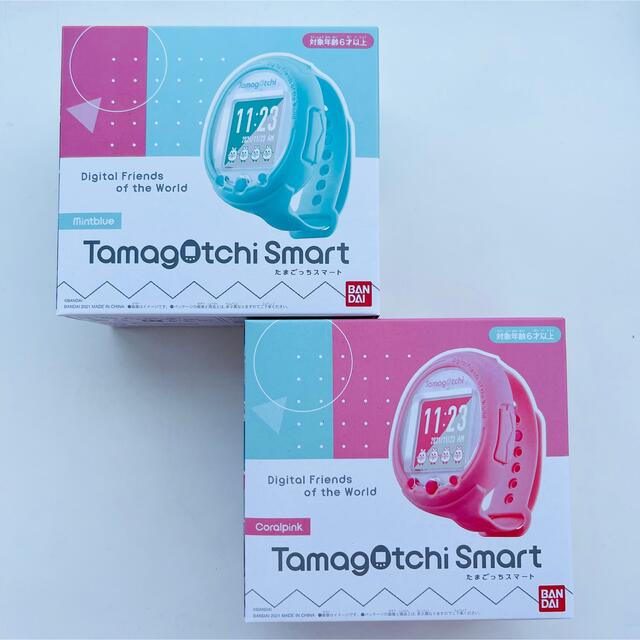 BANDAI - ピンク ブルー たまごっち たまごっちスマート Tamagotchi Smartの通販 by ☆｜バンダイならラクマ