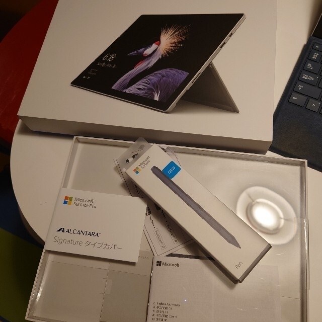 良品:surface pro第５世代 キーボード&ペン付き