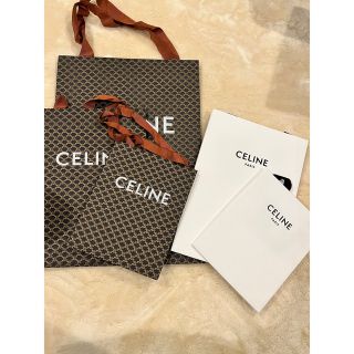 セフィーヌ(CEFINE)のceline セリーヌ トリオンフ　ポップアップ限定ショッパー　ショップ袋(ハンドバッグ)