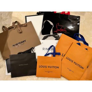 ルイヴィトン(LOUIS VUITTON)のヴィトン　ボッテガ　リモア　バーバリー　ルブタン　グッチ　ショッパー　11枚(ショップ袋)