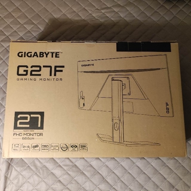 GIGABYTE G27F IPS 27"FHD 144Hz ゲーミングモニター