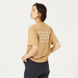 カリテ(qualite)の【ベージュ】【FLAVOR TEE】66PERRY Tシャツ(カットソー(長袖/七分))