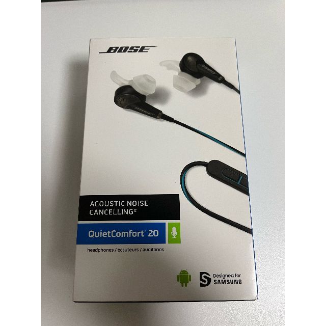 BOSE(ボーズ)のBOSE quiet comfort20　QC20  スマホ/家電/カメラのオーディオ機器(ヘッドフォン/イヤフォン)の商品写真